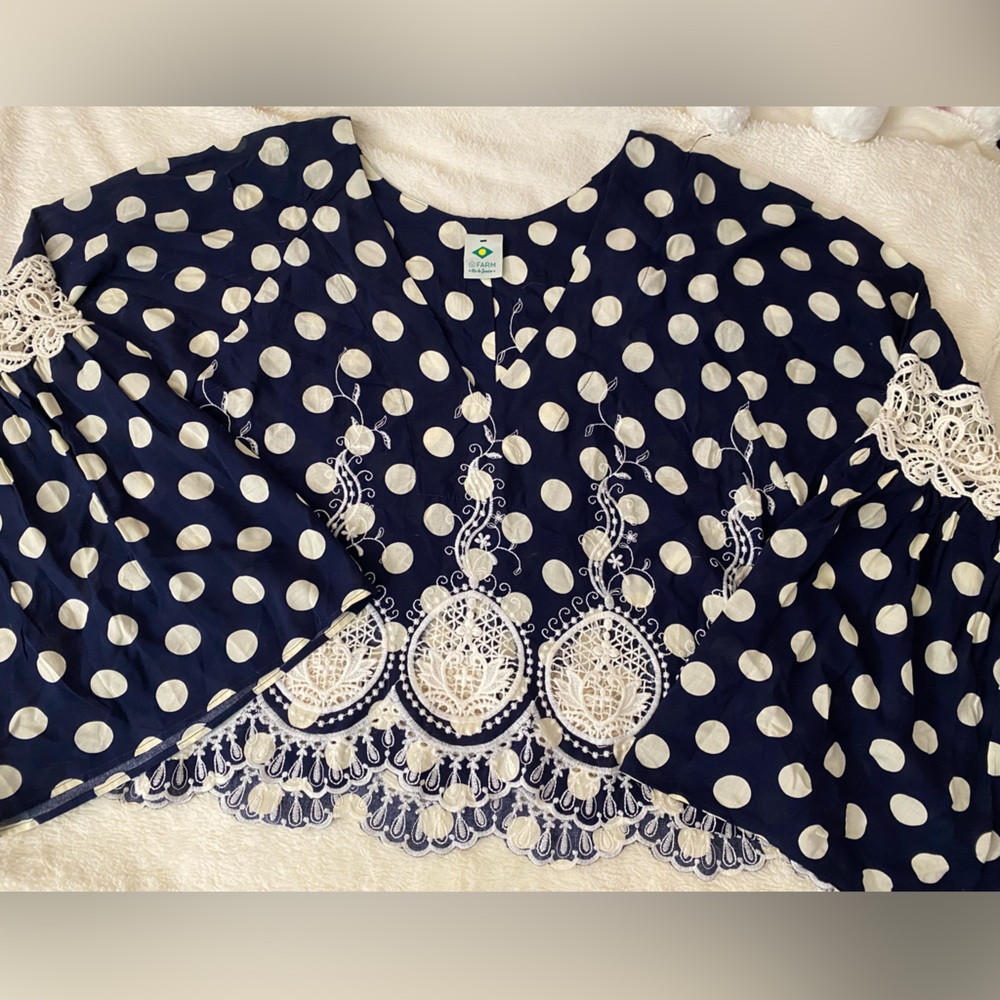 farm rio bell sleeved top
